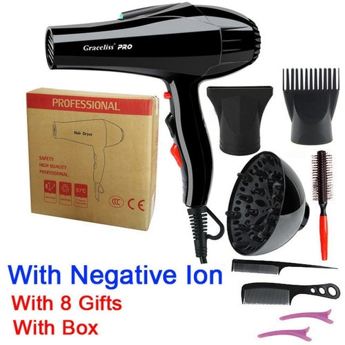 For hairdresser and hair salon long wire EU Plug Real 2300w power