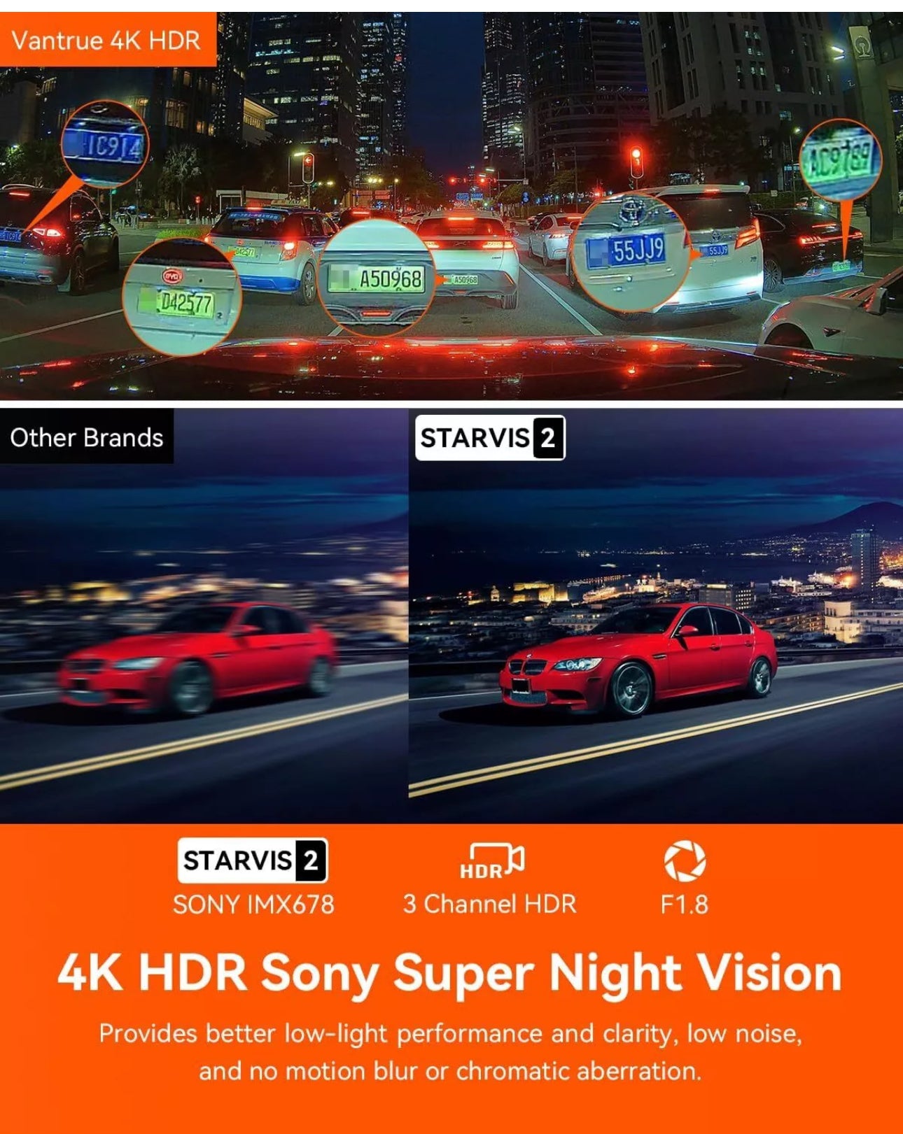 Vantrue N4 Pro 4K 3-CH Dash Cam | GPS | WiFi | Voice Control | Authorized Dealer