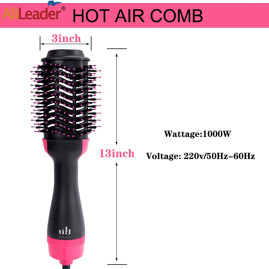 3 In 1 Hair Dryer Hot Air Brush Styler & Volumizer One Step Hair