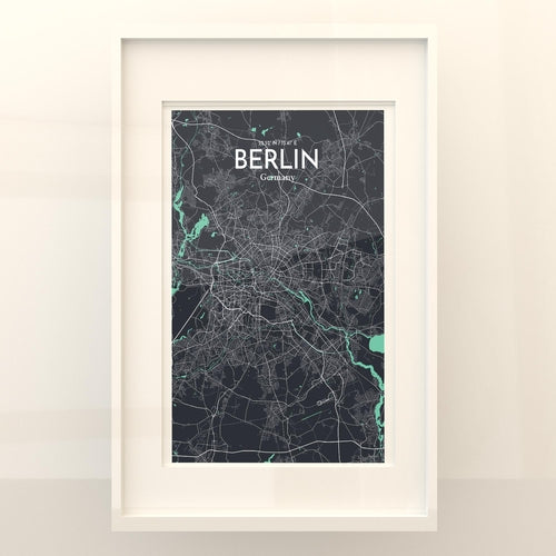 Berlin City Map Poster