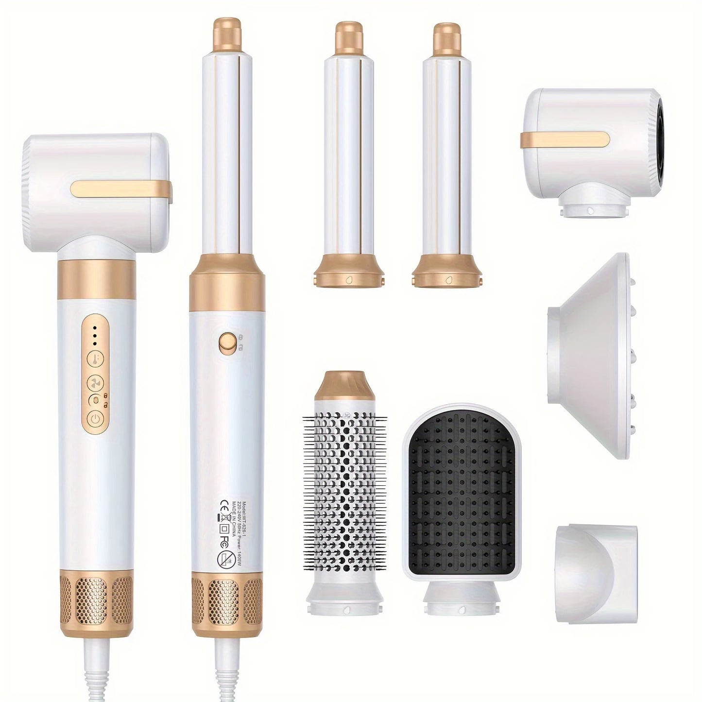 7 In 1 Hair Dryer Brush Brushless High Speed Hair Dryer with Diffuser