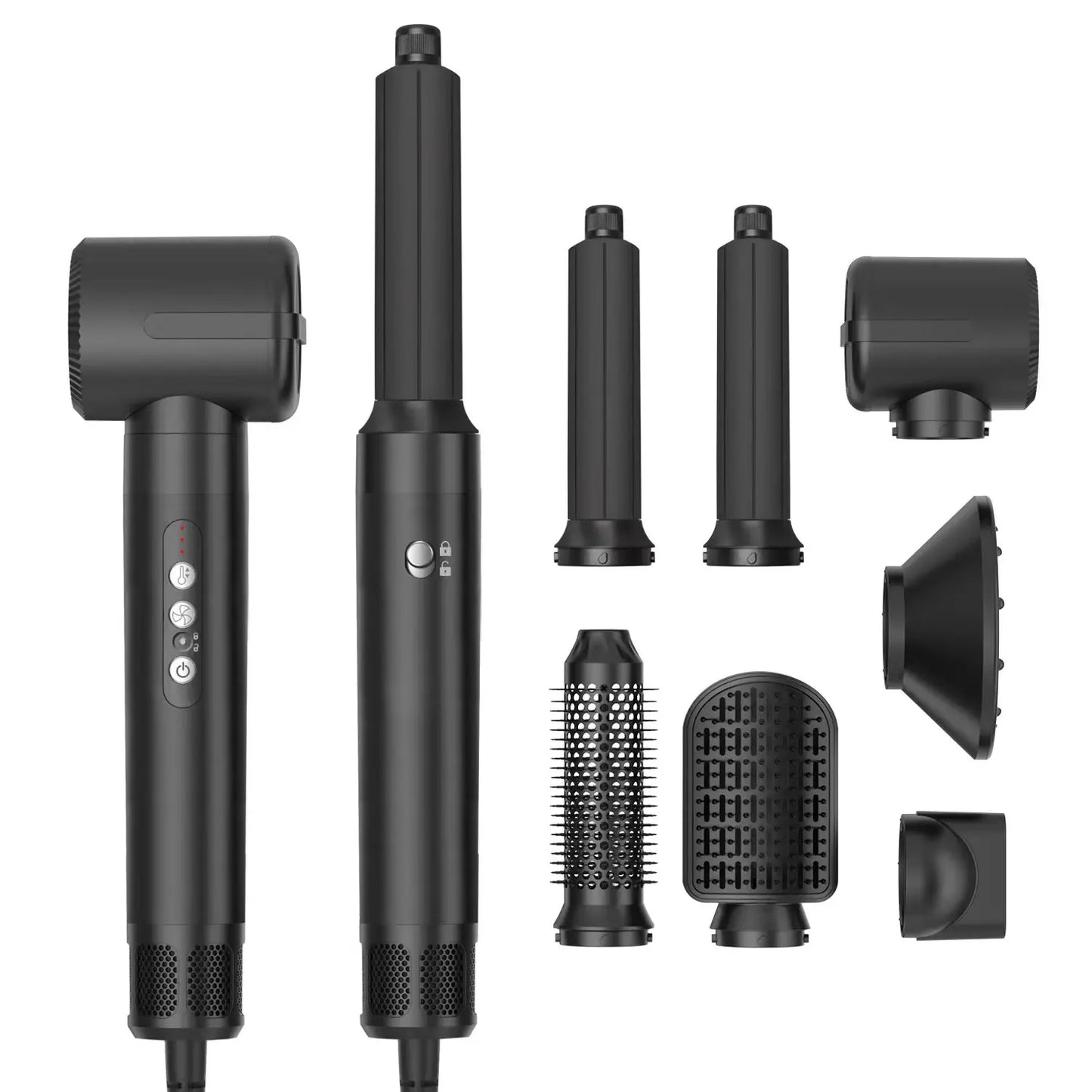 7 In 1 Hair Dryer Brush Brushless High Speed Hair Dryer with Diffuser