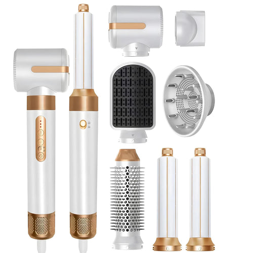 7 In 1 Hair Dryer Brush Brushless High Speed Hair Dryer with Diffuser
