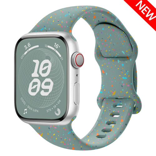 Sport Silicone Band for Apple watch strap 40mm 41mm 45mm 44mm 46 49mm