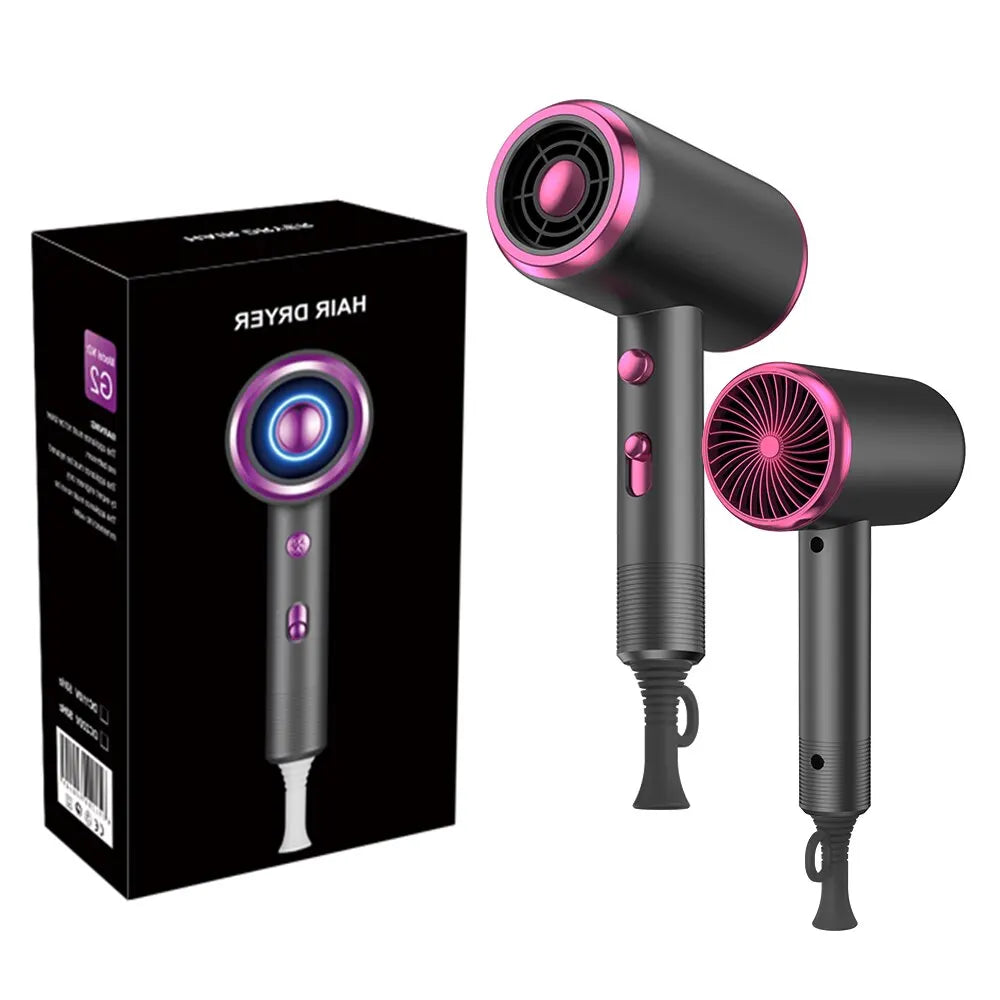 Hair Dryer with Diffuser Blow Dryer Comb Brush 1800W Ionic Hair Dryers