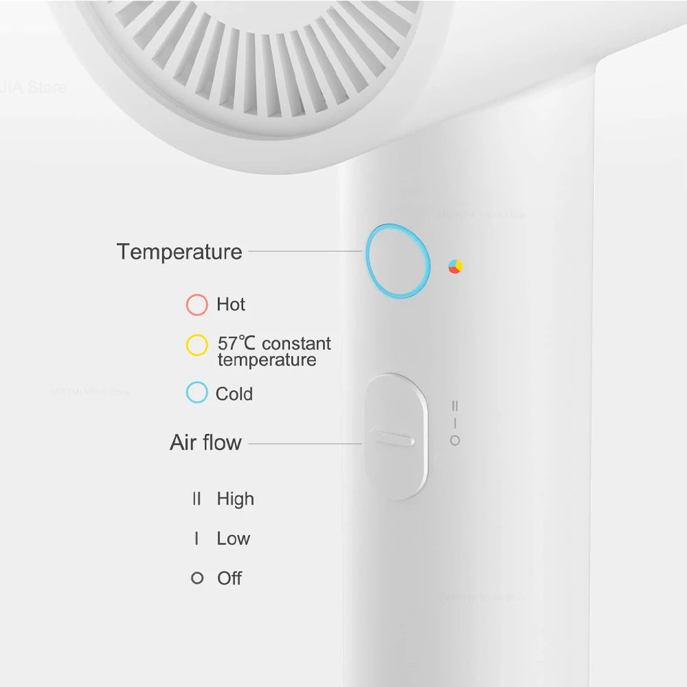 XIAOMI MIJIA Negative Ionic Hair Dryer H300,Constant temperature