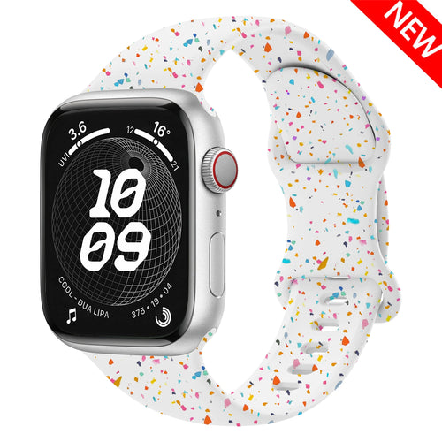 Sport Silicone Band for Apple watch strap 40mm 41mm 45mm 44mm 46 49mm