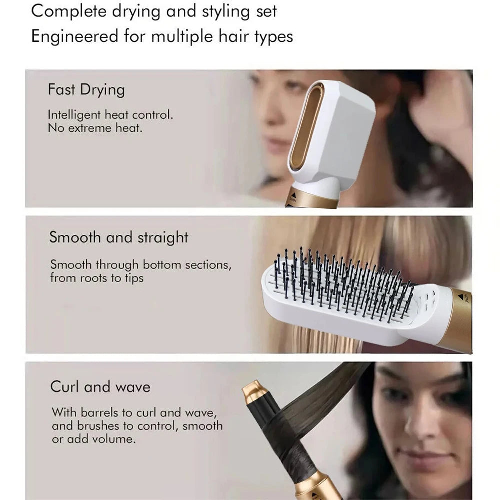 Hair Dryer 5 in 1 Multifunctional Professional Hairdresser