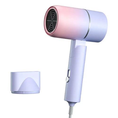 MIni Folding Hairdryer 220V-240V 750W with Carrying Bag Hot Air Anion