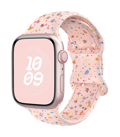 Sport Silicone Band for Apple watch strap 40mm 41mm 45mm 44mm 46 49mm