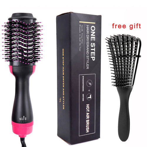 3 In 1 Hair Dryer Hot Air Brush Styler & Volumizer One Step Hair