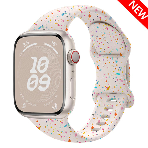 Sport Silicone Band for Apple watch strap 40mm 41mm 45mm 44mm 46 49mm