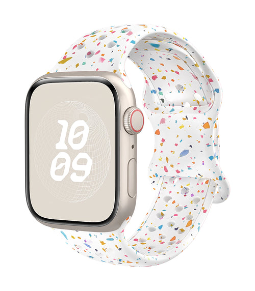 Sport Silicone Band for Apple watch strap 40mm 41mm 45mm 44mm 46 49mm