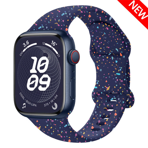 Sport Silicone Band for Apple watch strap 40mm 41mm 45mm 44mm 46 49mm