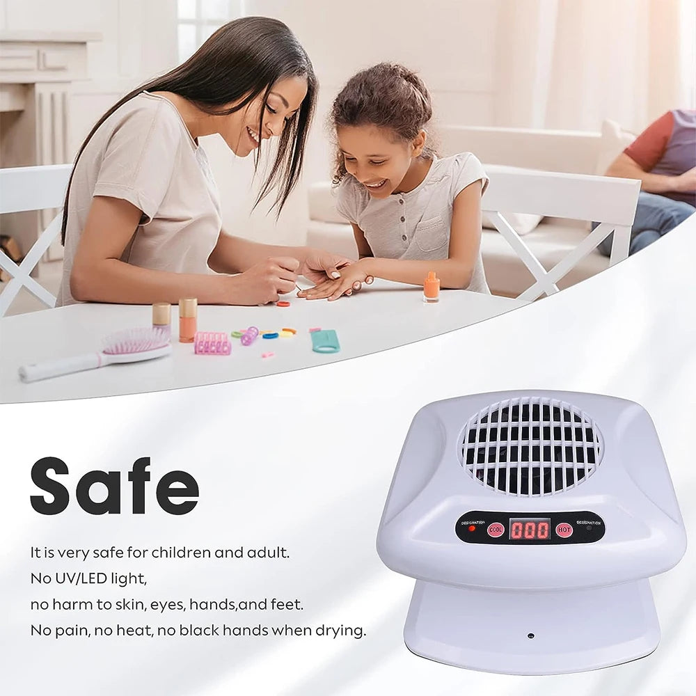 LINMANDA Air Nail Art Dryer With Automatic Sensor 300W Timing Warm
