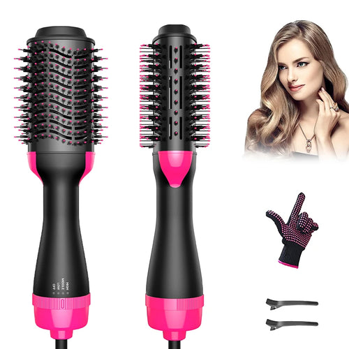 One Step Hair Dryer and Volumizer 1000W Rotating Hot Air Brush