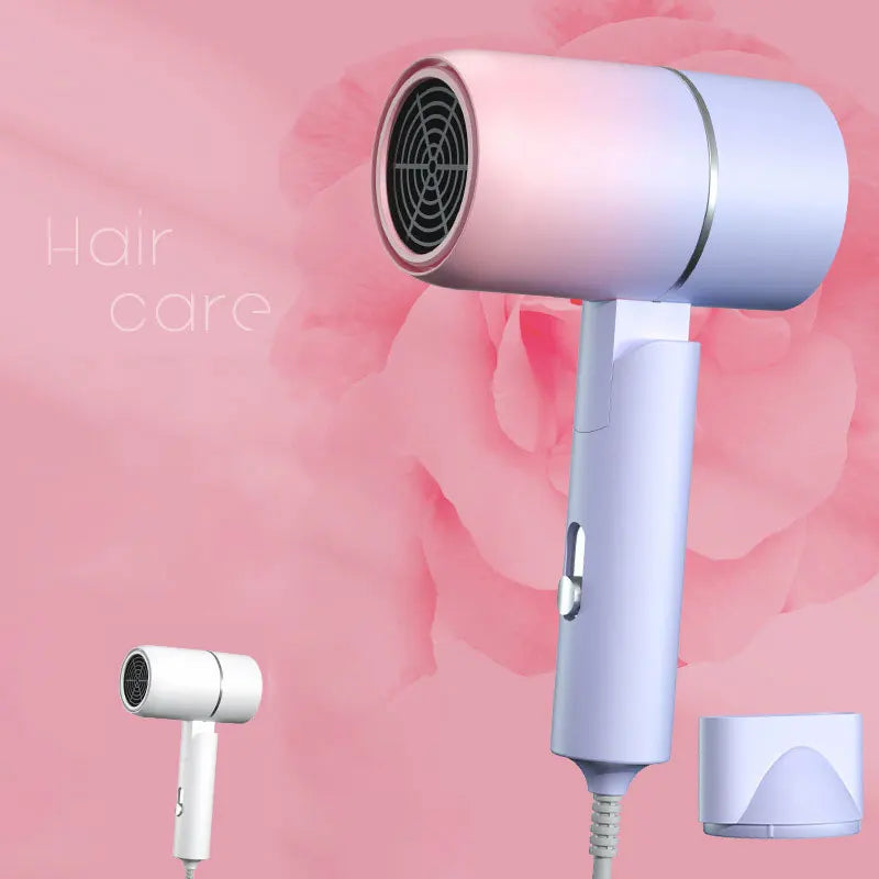 MIni Folding Hairdryer 220V-240V 750W with Carrying Bag Hot Air Anion