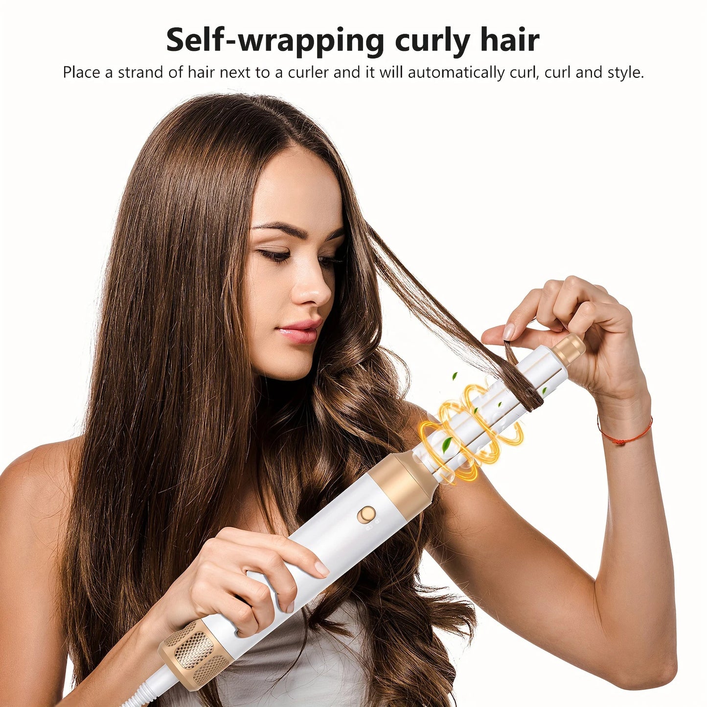 7 In 1 Hair Dryer Brush Brushless High Speed Hair Dryer with Diffuser