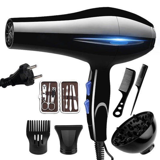 Hair Dryer 2200w Professional Powerful Hair Dryer Fast Heating Hot And