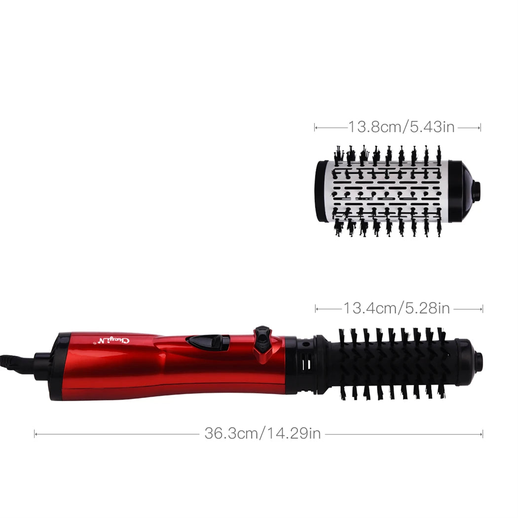 CkeyiN Hair Dryer Brush 2 In 1 Hot Air Spin Brush Curling