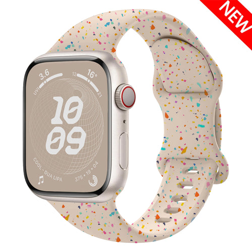 Sport Silicone Band for Apple watch strap 40mm 41mm 45mm 44mm 46 49mm