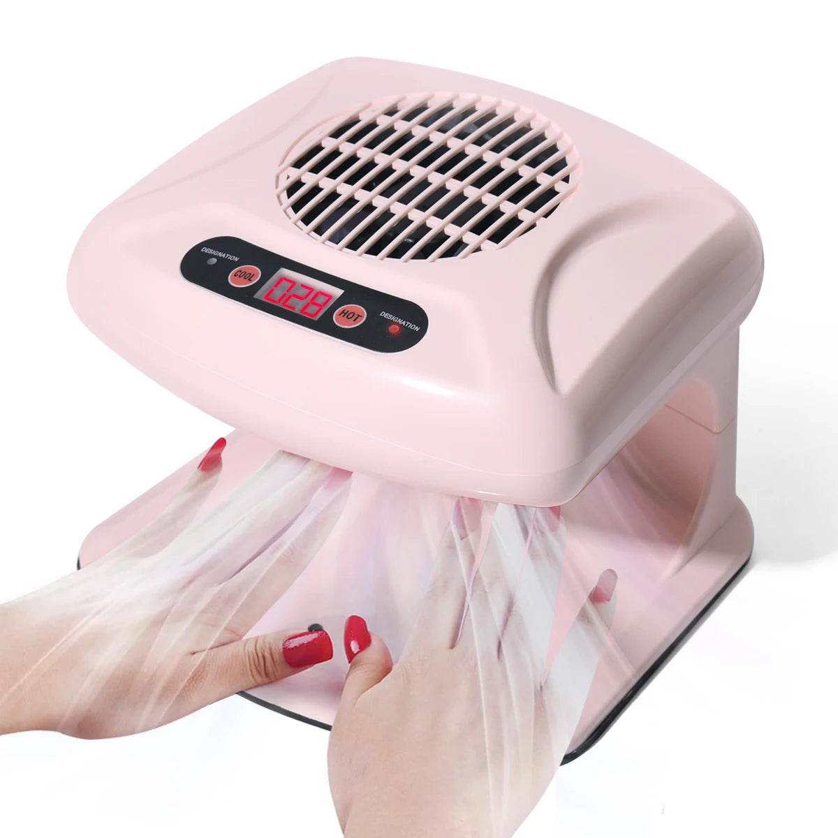 LINMANDA Air Nail Art Dryer With Automatic Sensor 300W Timing Warm