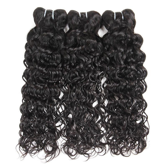 Brazilian Virgin Hair Natural Wave Pack of 3 Cheap Wavy Human Hair